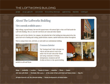 Tablet Screenshot of loftworkscleveland.com